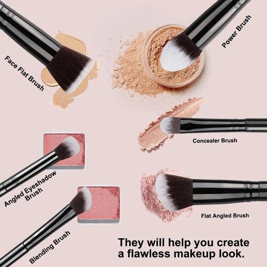 TidyGlam Makeup Brushes Set